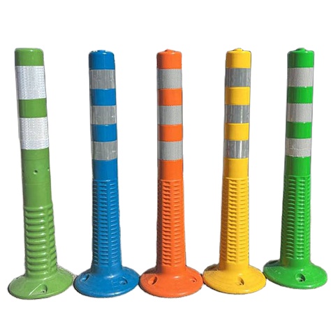 Προειδοποιητικό οδικής ασφάλειας εξωτερικού 75cm ανθεκτικό πλαστικό ποστ προειδοποίησης κυκλοφορίας 13