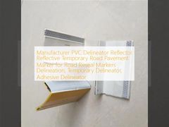 Κατασκευαστής PVC Αντανακλαστικός Διαχωριστής Ανακλαστικός Προσωρινός Μαρκαδόρος Οδοστρώματος για Μαρκαδόρους Επισκευής Δρόμων, Διαχωριστής Προσωρινός, Διαχωριστής Συγκολλητικός